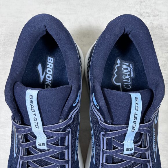 Brooks Beast GTS 23 Running Shoes - Men's Size 9.5 - Blue - Picture 8 of 10